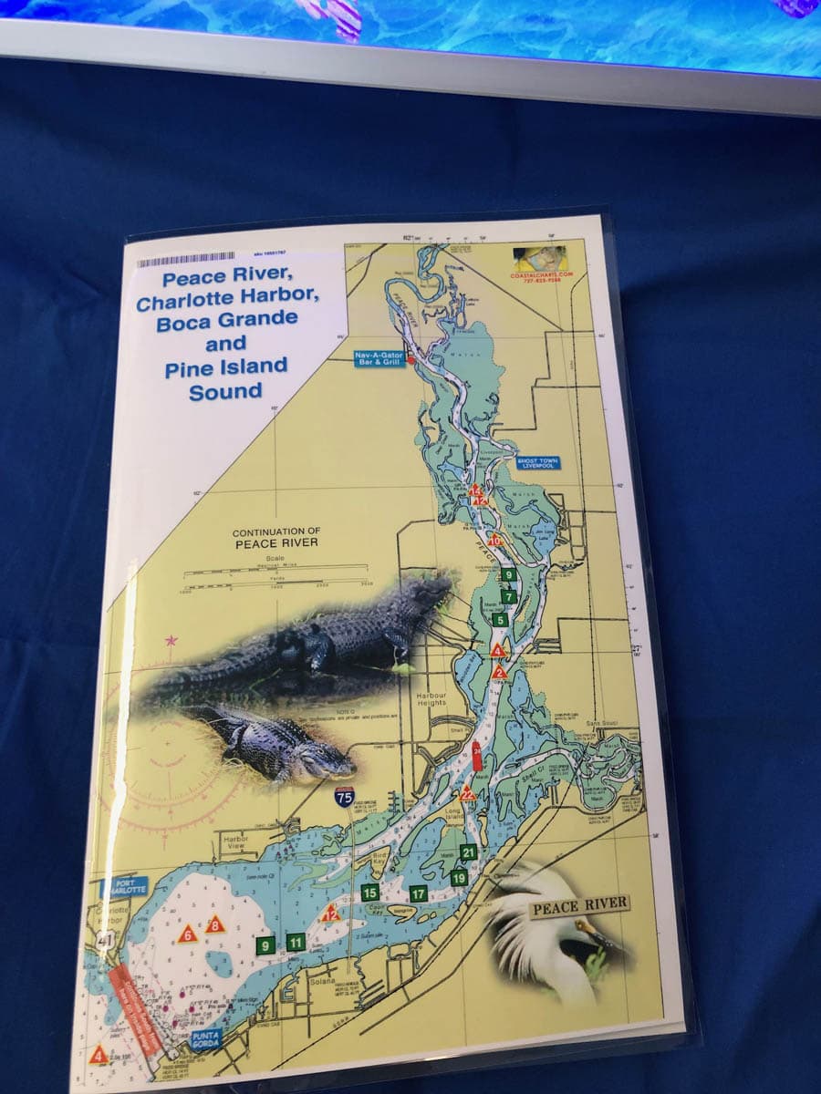 Peace River, Charlotte Harbor and Pine Island Sound Nautical Charts