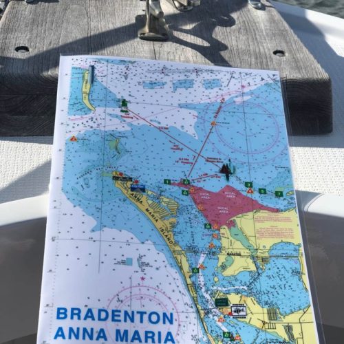 Bradenton, Anna Maria, Manatee River and Terra Ceia Bay Nautical Charts