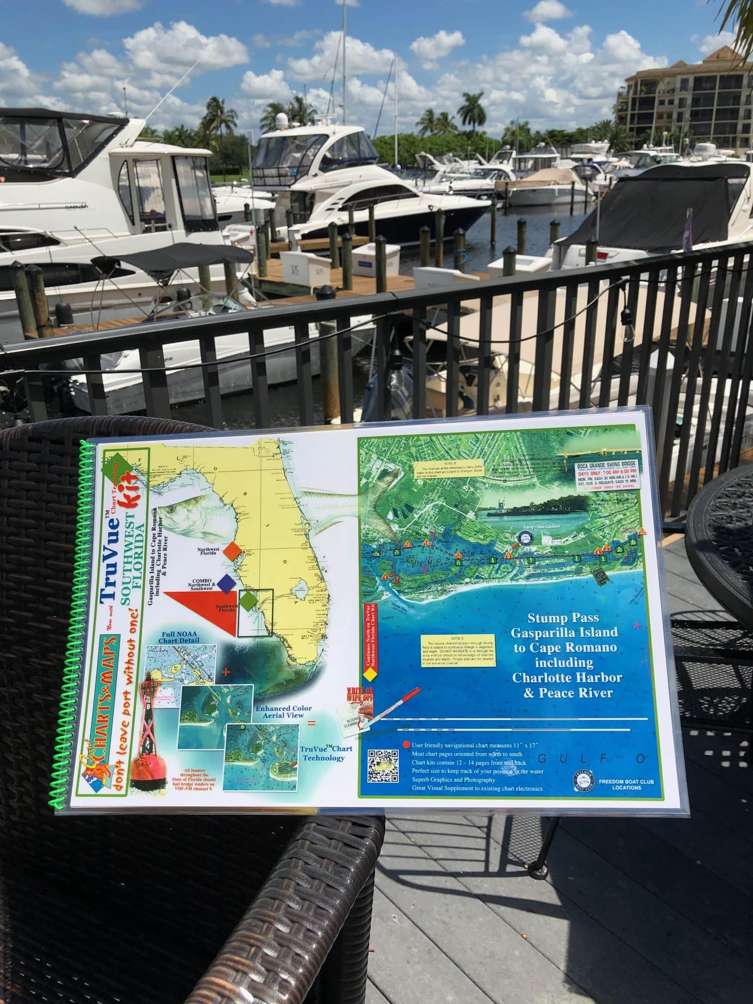 Truvue Southwest Florida Nautical Chart Kit - Stump Pass, Gasparilla Island to Cape Romano Including Charlotte Harbor and Peace River