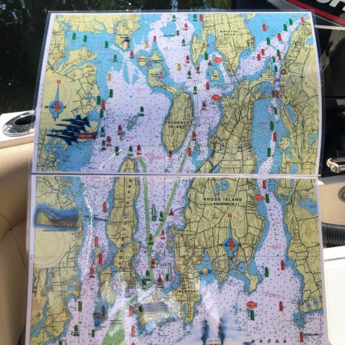 Rhode Island Nautical Chart